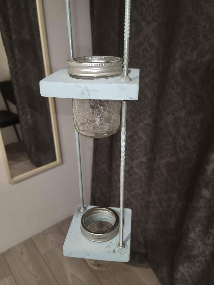 Three Tiered Mason Jar Planter / Herb Garden - photo 3