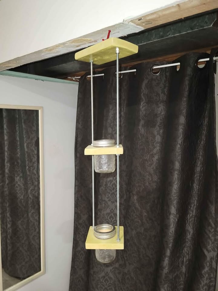 Two Tiered Mason Jar Planter / Herb Garden - photo 3