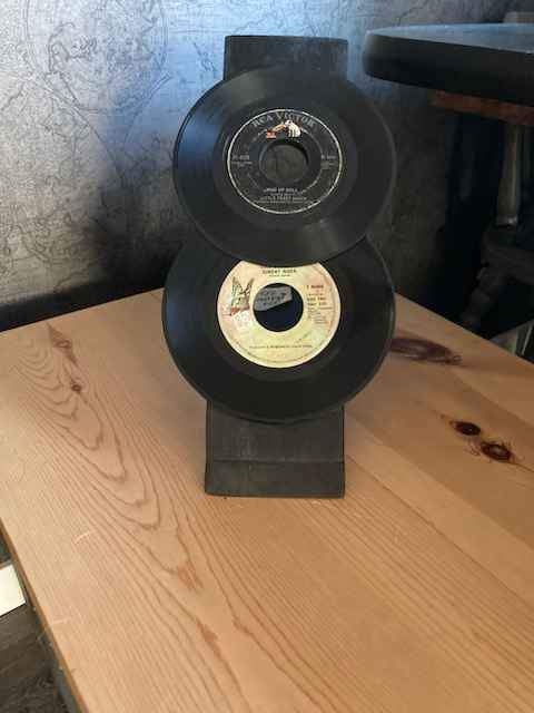 2 Tier Wine Display / Black - photo 4