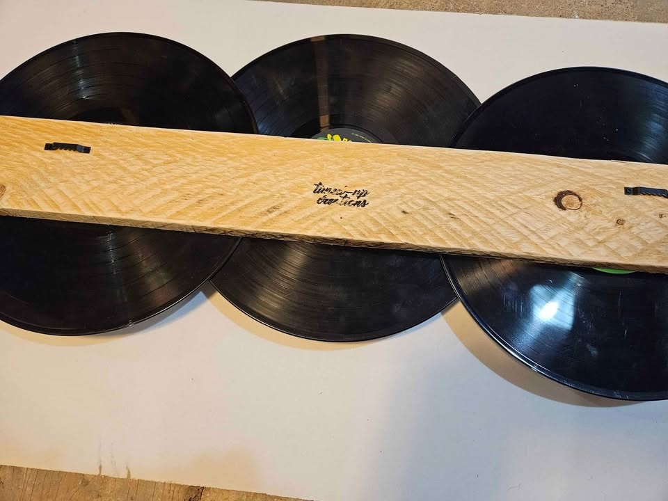 Vinyl Record Coat Rack/Hanger - photo 3