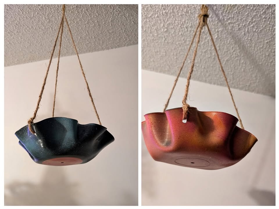 Vinyl Record Hanging Bowls