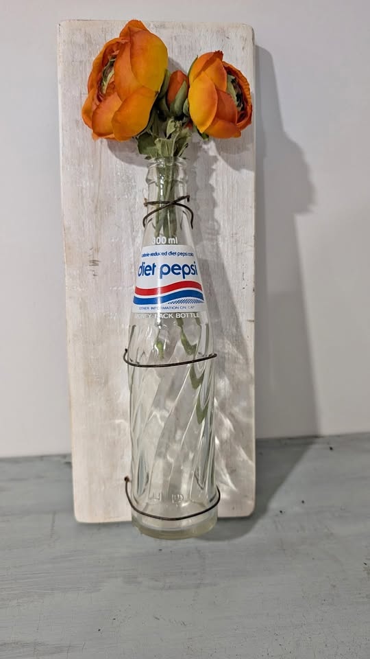 Vintage Pepsi Bottle Display