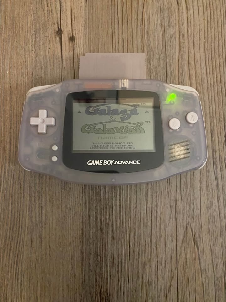 GBA (AGB-001) with Galaga Galaxian - photo 2