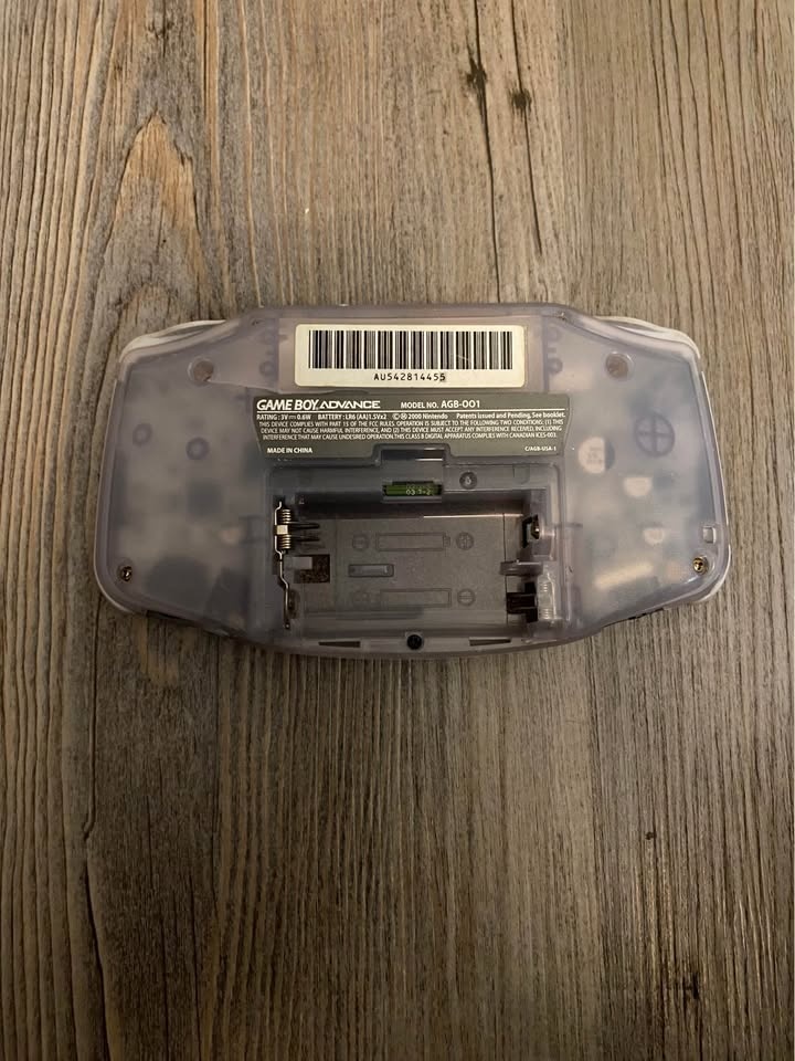 GBA (AGB-001) with Galaga Galaxian - photo 3