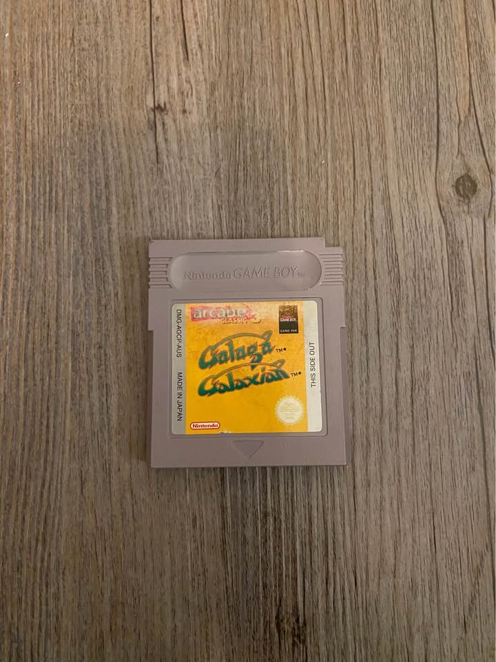 GBA (AGB-001) with Galaga Galaxian - photo 4