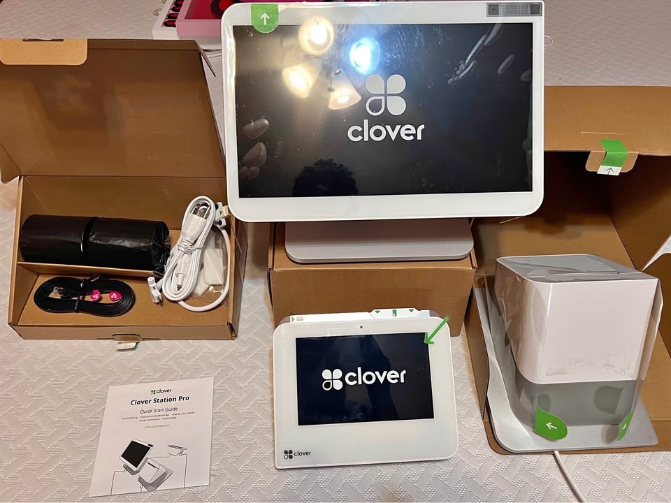 Clover POS system