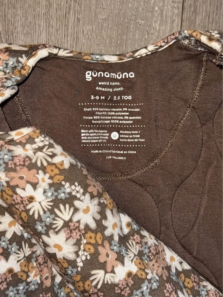Gunamuna gunaPOD Sleep Sack - Garden - 2.6 TOG - photo 2