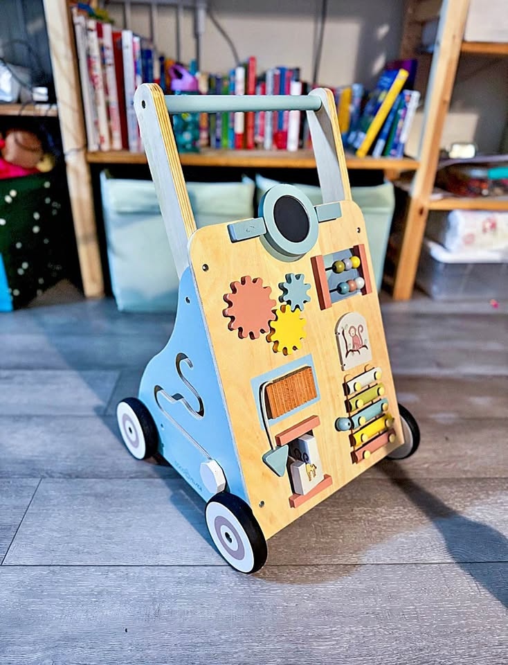 Coco Village Wooden Activity Walker - Safari