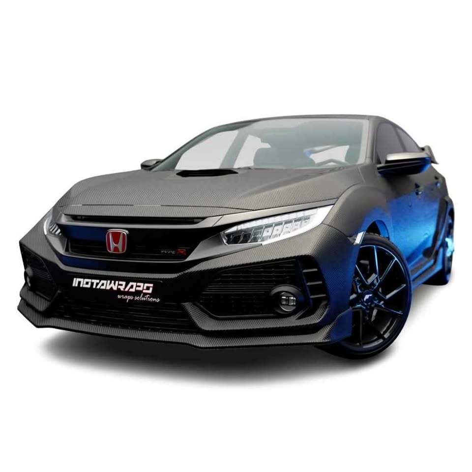 3M Black Carbon Fiber Vinyl Wrap - Pro Grade Custom Sizes
