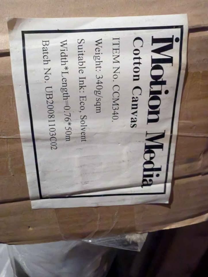 iMotion Media Cotton Canvas Roll - 30" x 164' (CCM340) - photo 2
