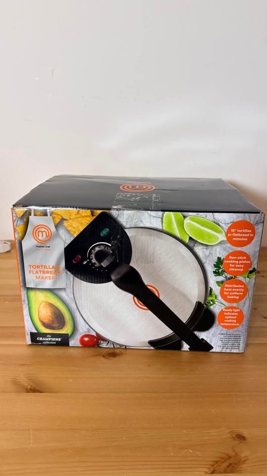 MasterChef Electric Tortilla Maker - New - photo 4