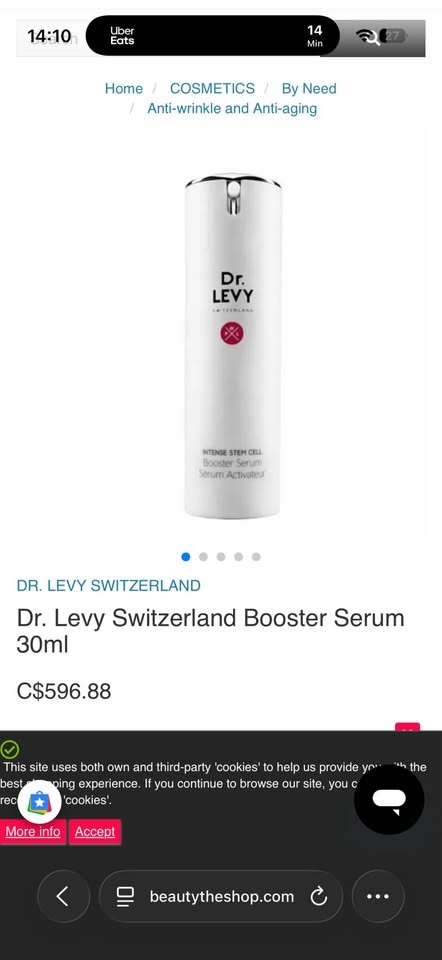 Dr. Levy Switzerland Booster Serum 7ml - photo 2