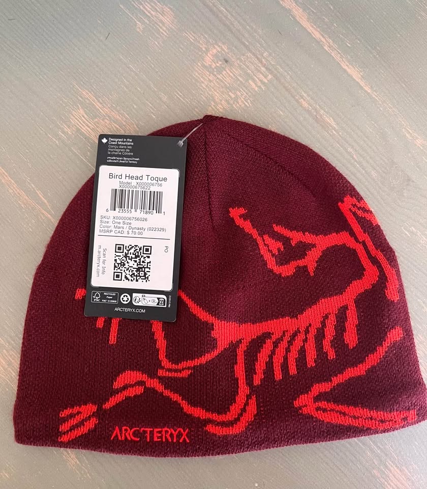 brand new Arcteryx hat, never worn