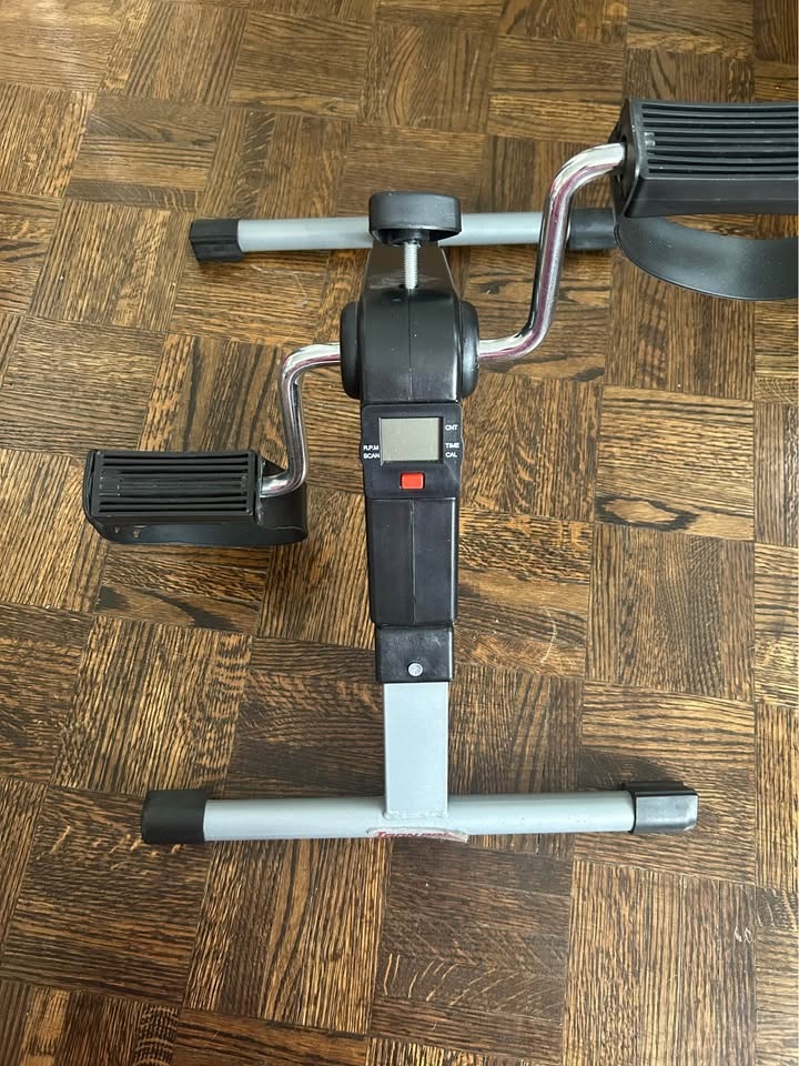 Under Desk Bike Pedal Exerciser Mini Bike for Leg/Arm Bike Folda - photo 2