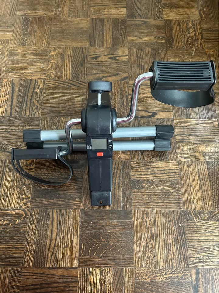 Under Desk Bike Pedal Exerciser Mini Bike for Leg/Arm Bike Folda - photo 4