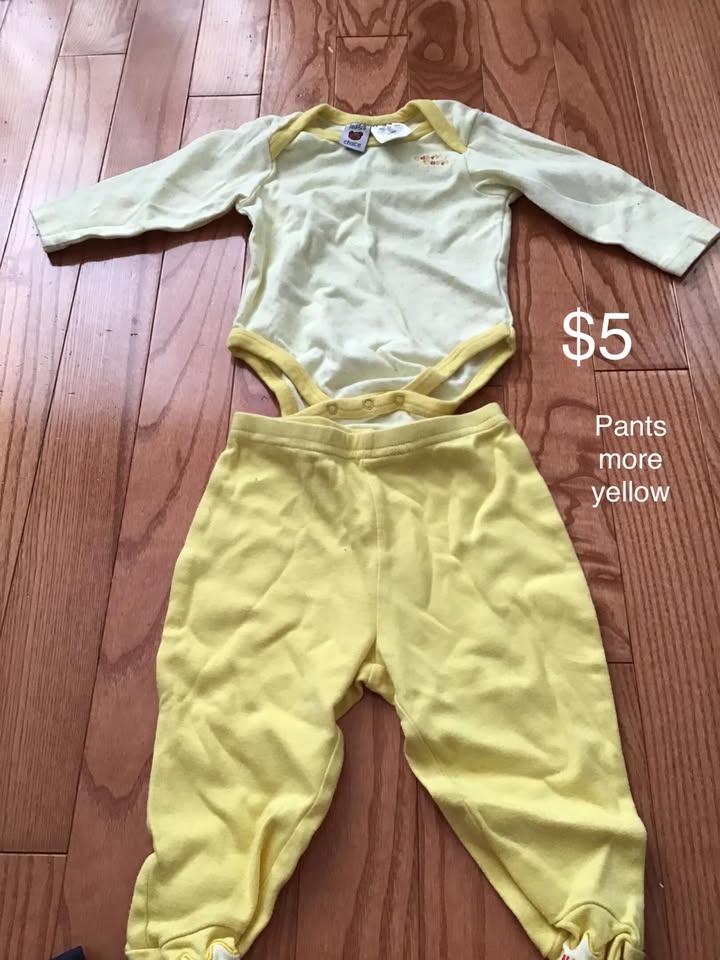 Neutral 3-6 Month Baby Clothes - photo 3