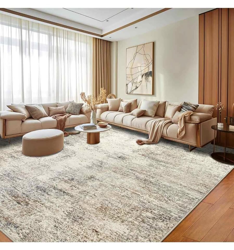 Modern Abstract Area Rugs 8x10 Washable