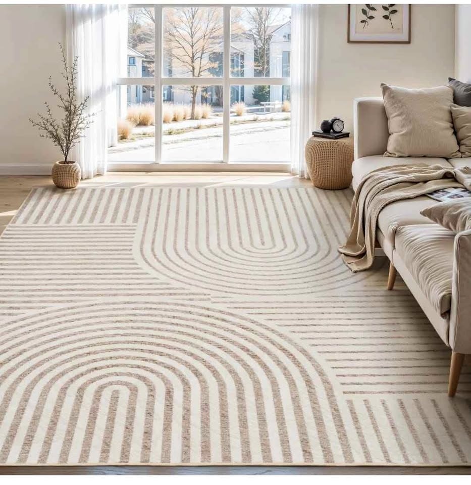 Boho Area Rug 8x10 Machine Washable