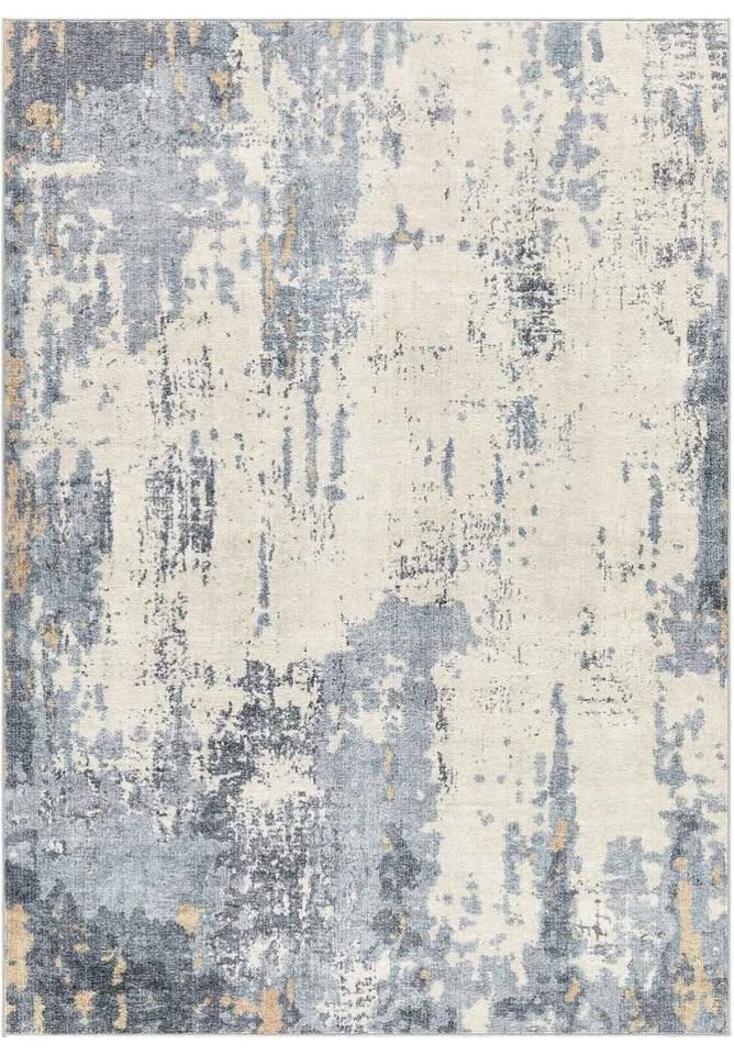 8x10 Area Rug - Washable Modern Abstract Soft Thin Rug - photo 4