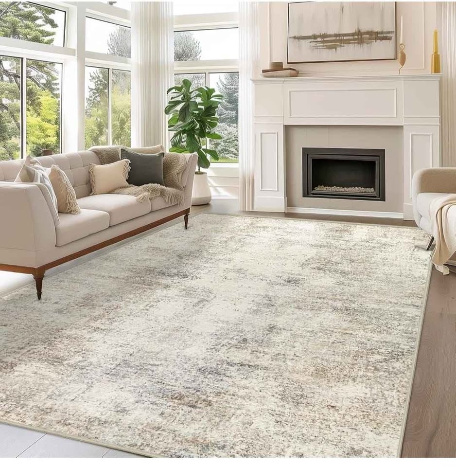 Modern Abstract Area Rug 8x10 Washable - photo 3