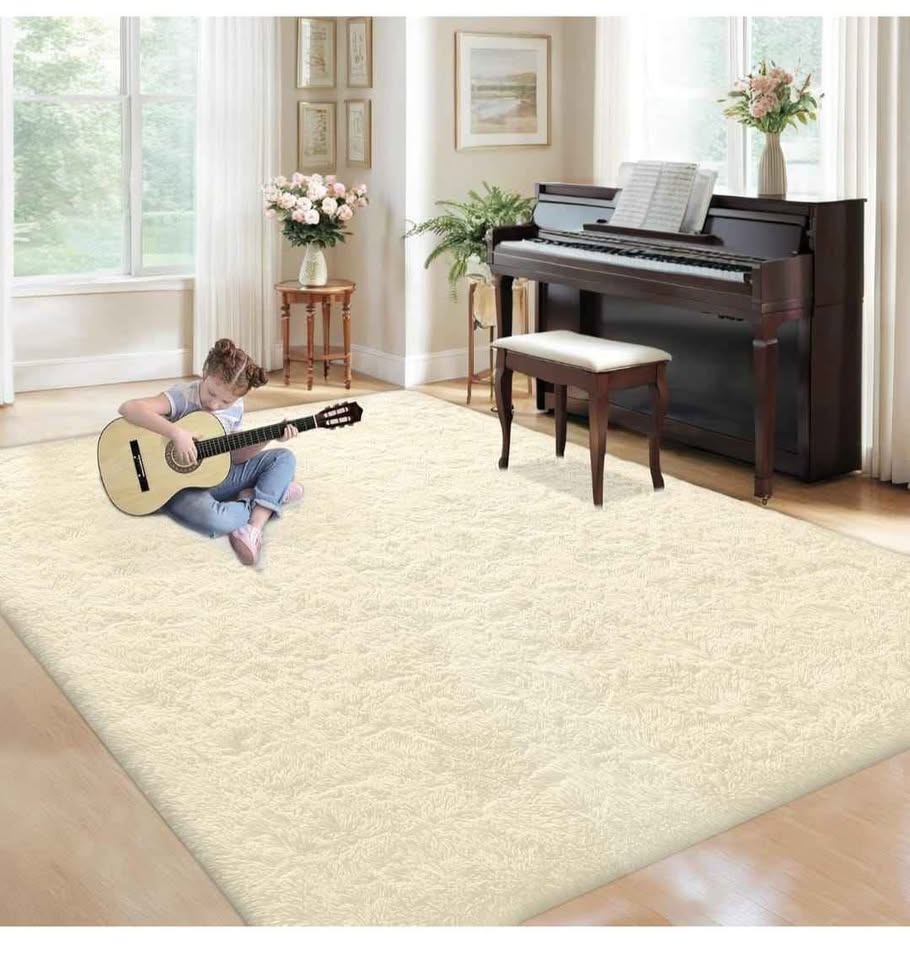 9x12 ft Fluffy Shag Area Rug - photo 2