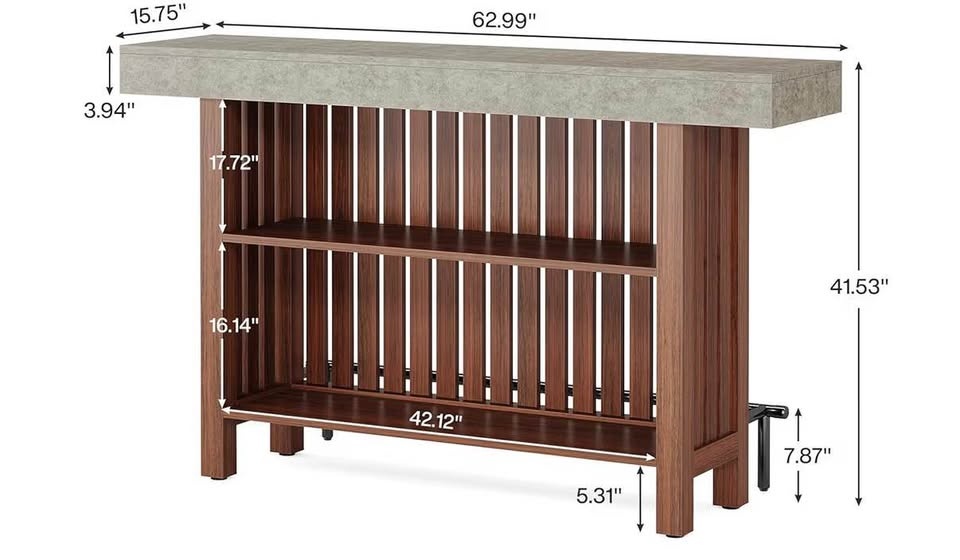 Kitchen Island / Bar Console - photo 4