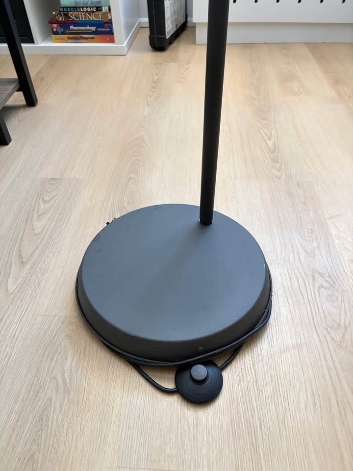 IKEA Metal Floor Lamp Grey - photo 4