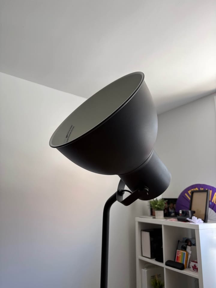 IKEA Metal Floor Lamp Grey - photo 5