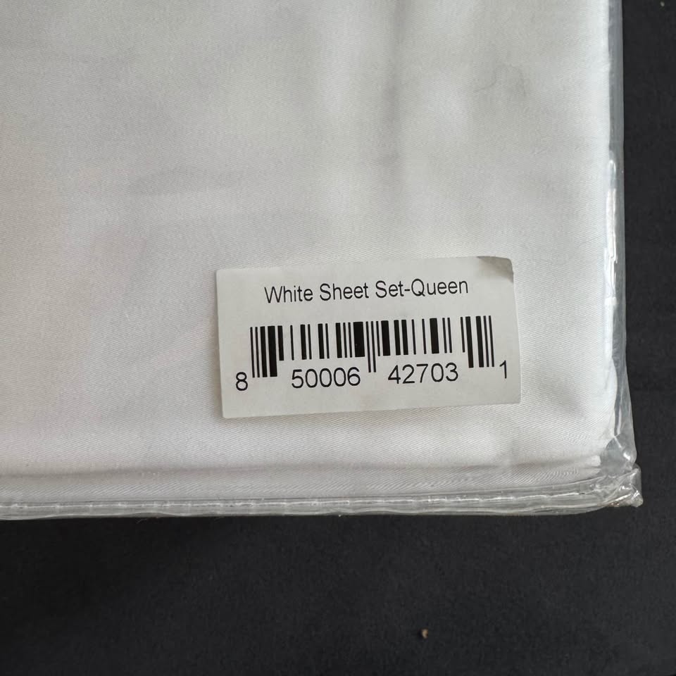 NEW Buffy Bamboo Sheet Set - Queen / Pure White - photo 4