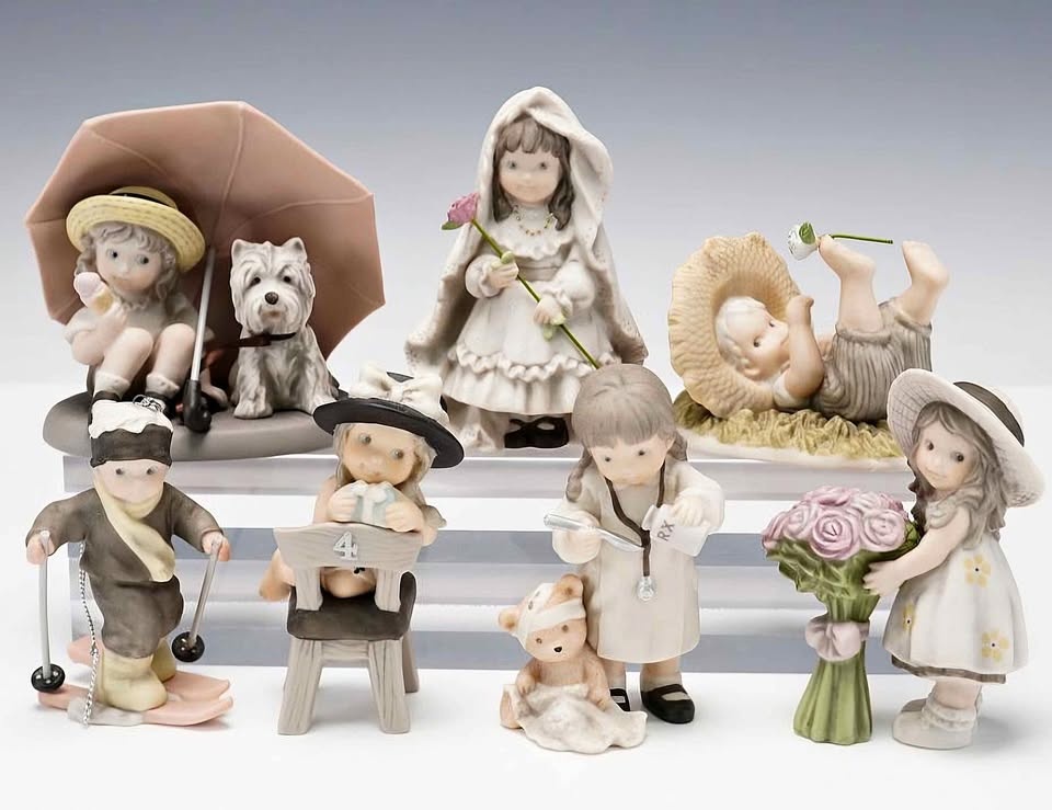 Kim Anderson "Pretty as a Picture" Figurines by Enesco
