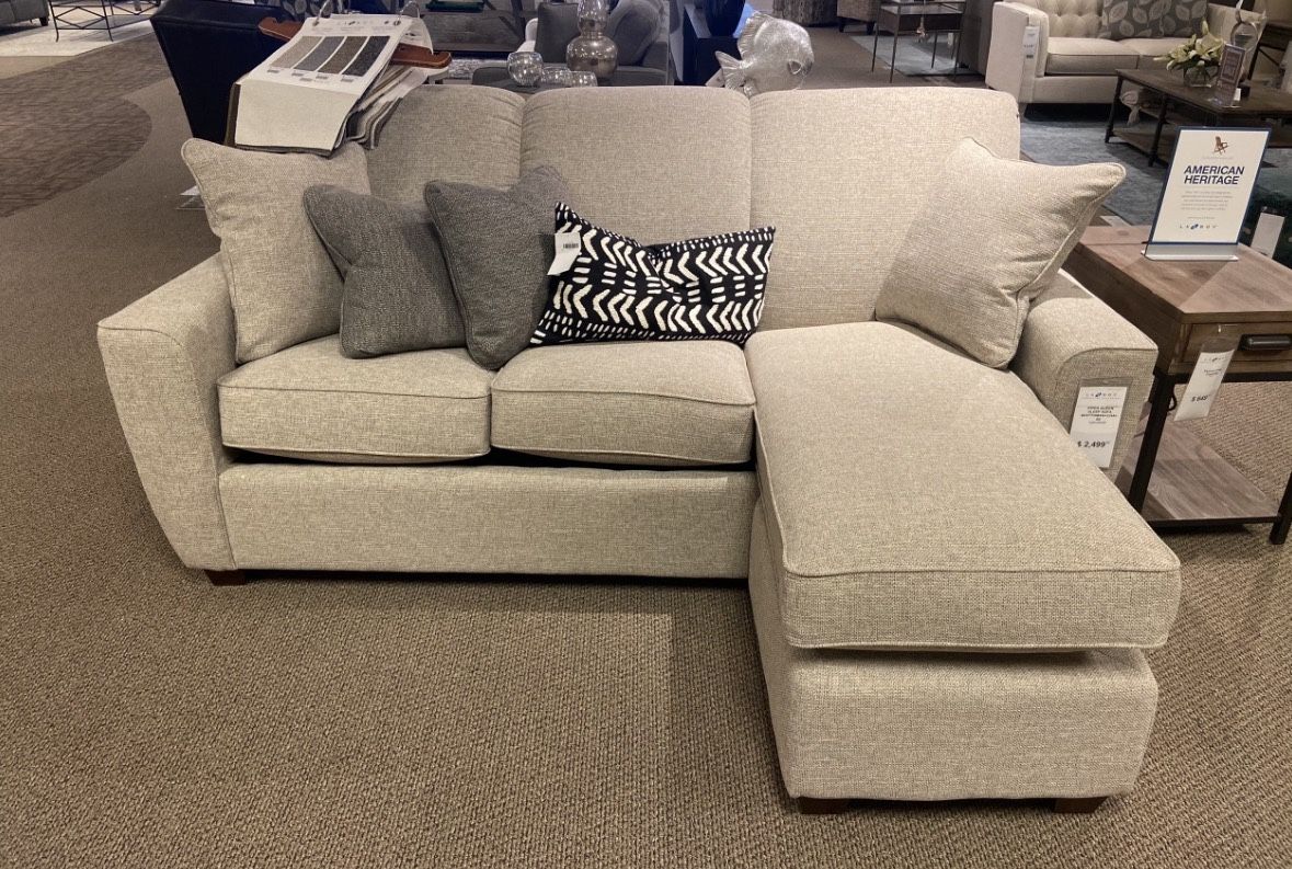 La-Z-Boy Sleeper Sofa with Chaise - Excellent Condition