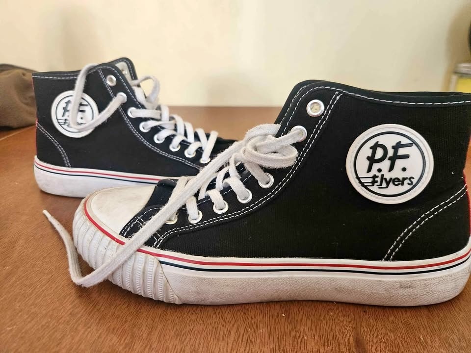 Pf flyers high top sneakers