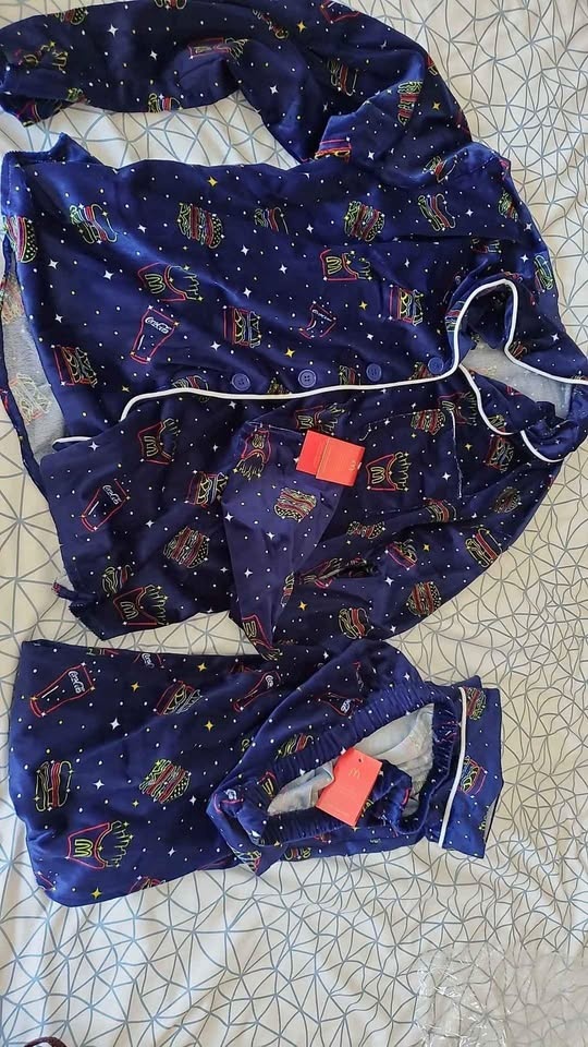 2 piece super cozy McDonald's pajamas