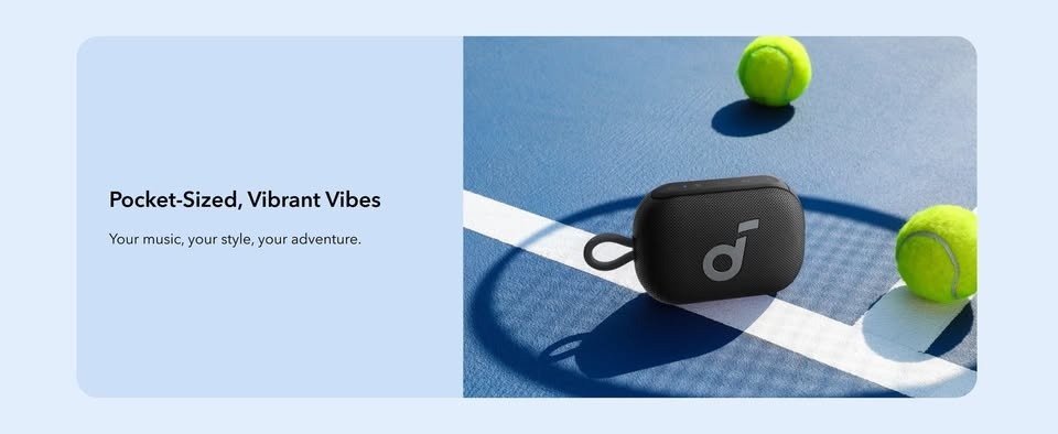 Soundcore Select 4 Go Bluetooth Speaker by Anker, 2-pack - photo 4