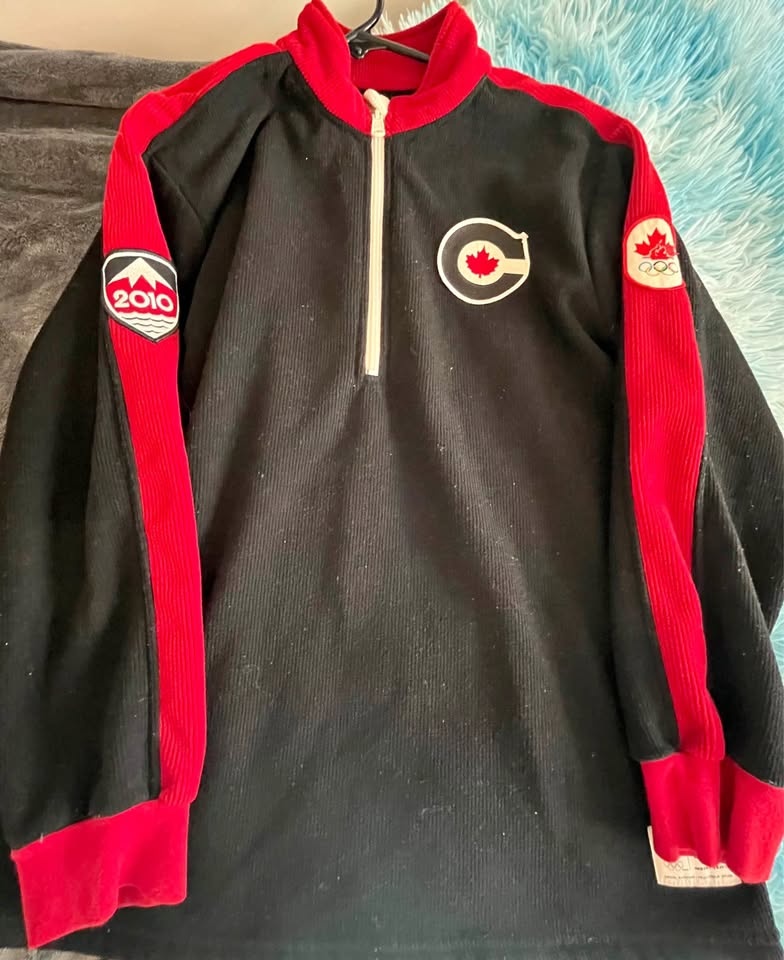 Vancouver Olympics 2010 Hudson's Bay 1/4 Zip Sweater Youth 14/16