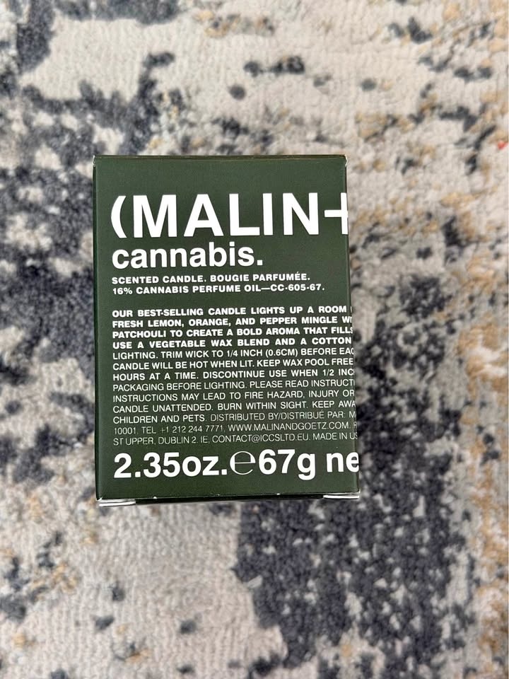 Malin+goetz Cannabis Votive Candle
