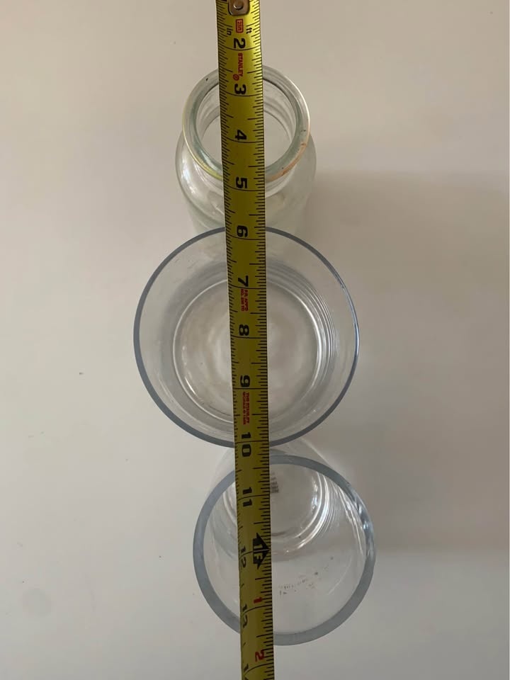 3 Glass Vases Set - photo 5