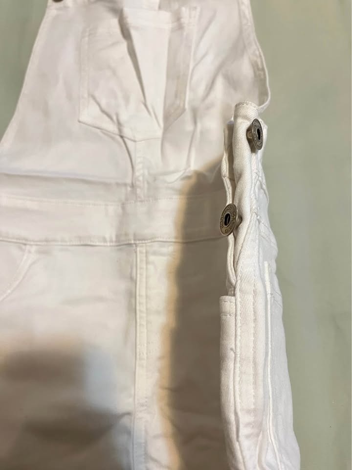 White Skirt Overall - Size 6 - Never Worn - photo 3