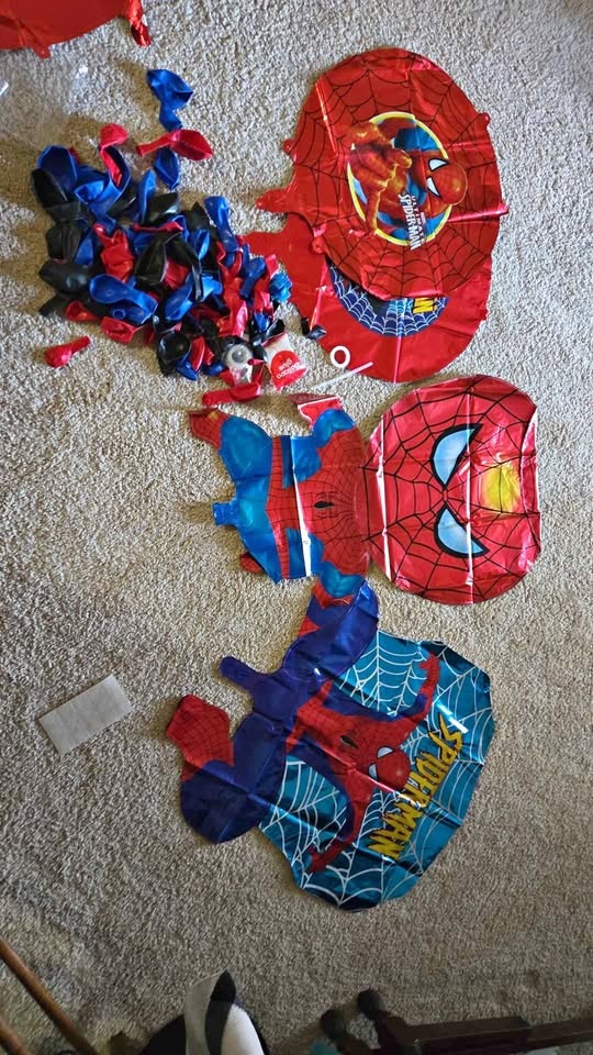 Spiderman Party Balloons