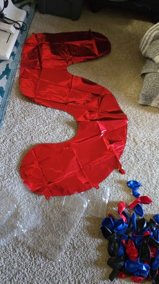Spiderman Party Balloons - photo 3