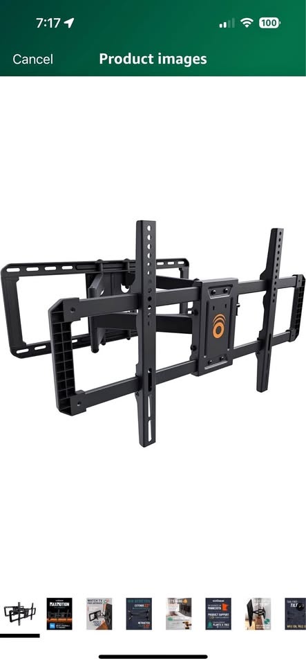 Echogear MaxMotion TV Wall Mount for 42-90 inch TVs