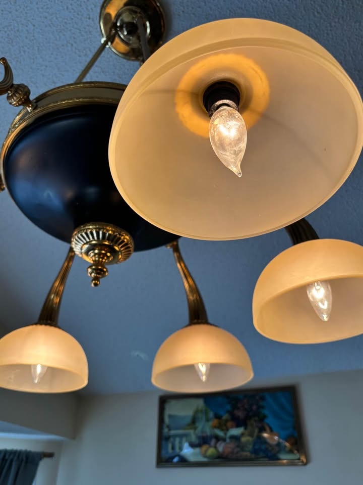 Chandelier with 6 lights imported from Italy. Excellent quality. - photo 5