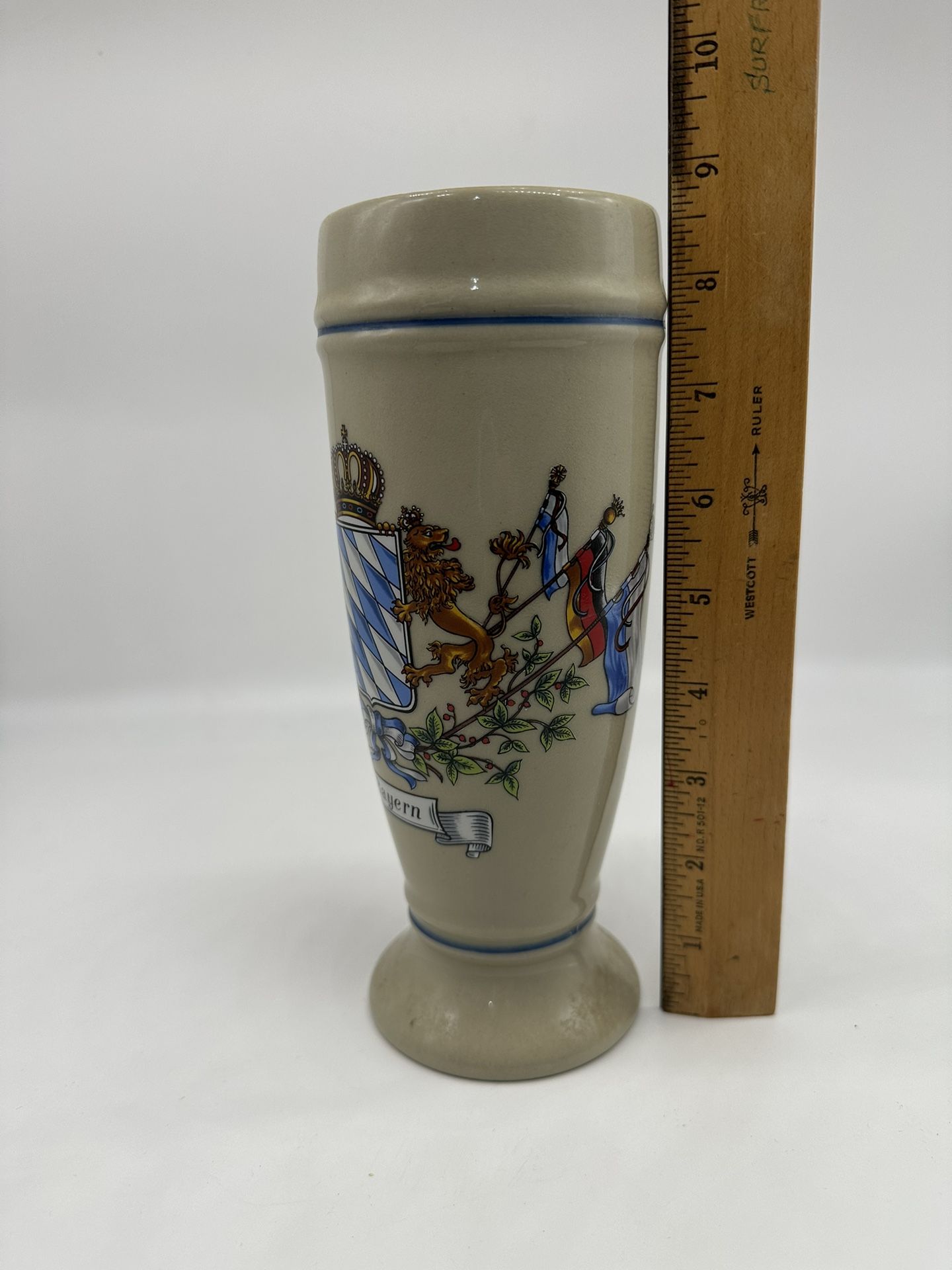 German Vase From Bayern Pottery - photo 4