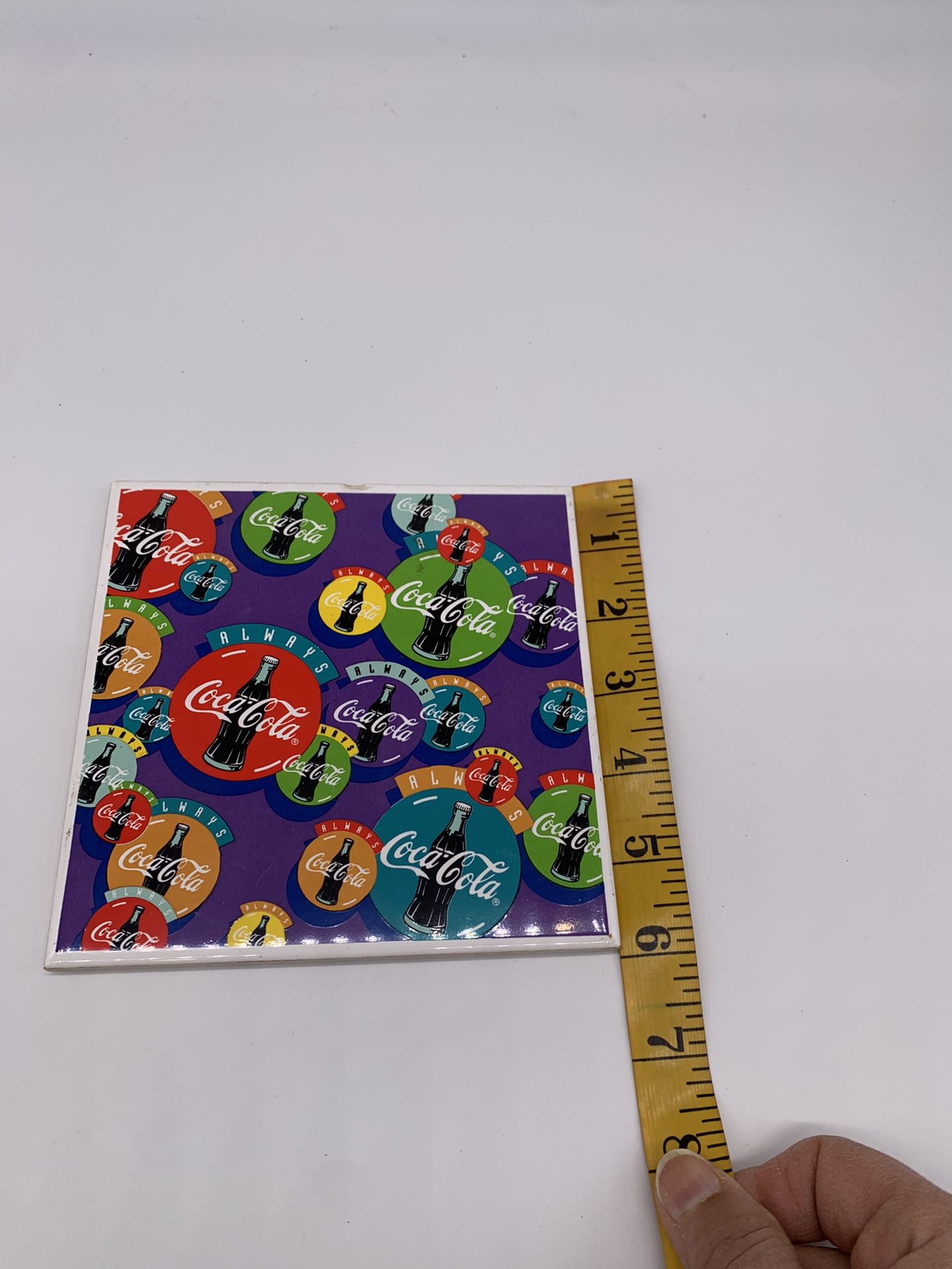Colorful Tile With Coca Cola - photo 2
