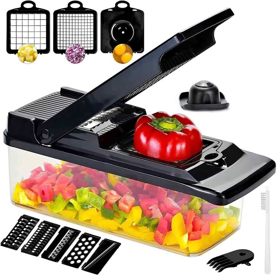 Vegetable Chopper (8 in 1) - Brand New
