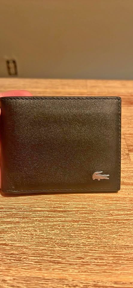 Authentic Leather Lacoste Wallet
