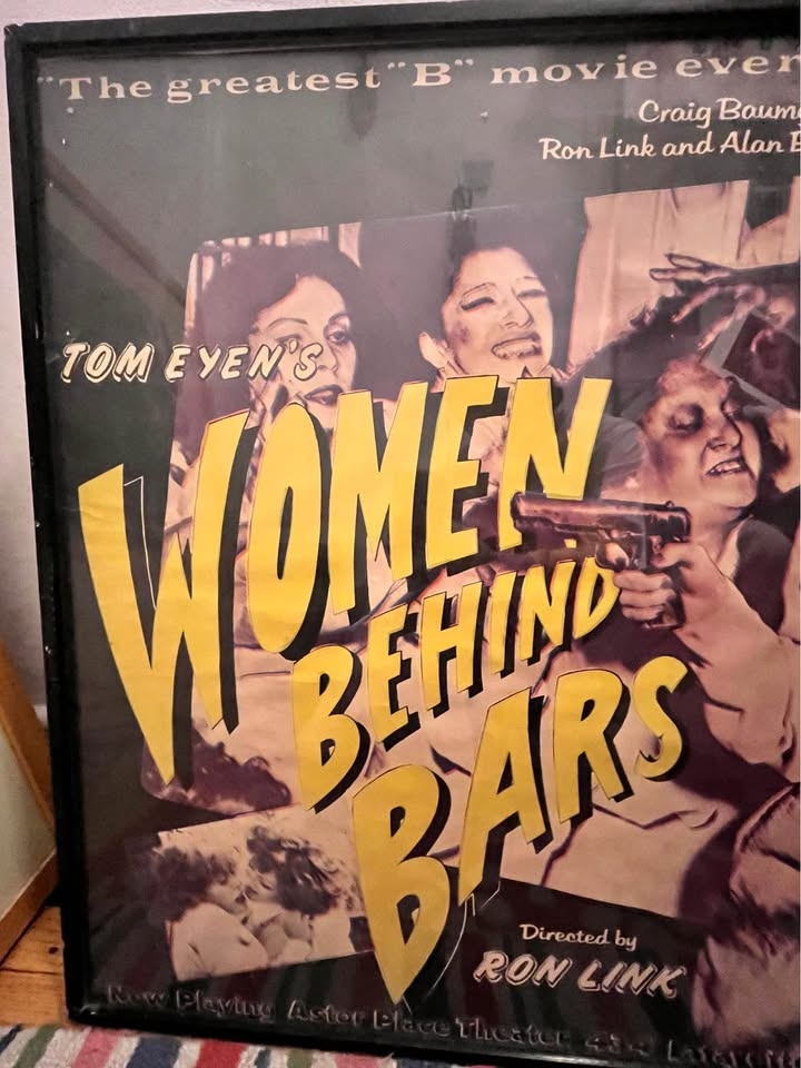 Vintage Women Behind Bars Play Poster (1975) - photo 2