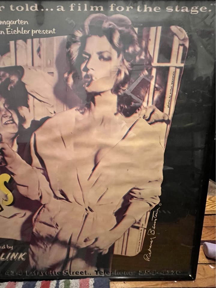 Vintage Women Behind Bars Play Poster (1975) - photo 3