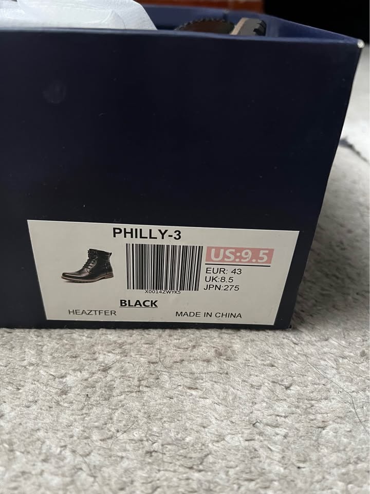 Black Leather Boots - photo 4