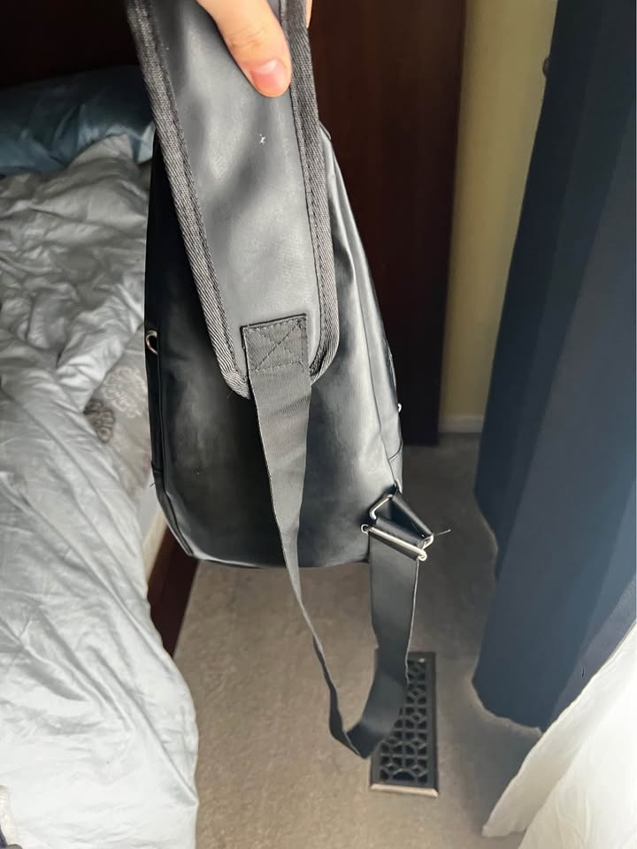 Leather Side Bag - photo 4